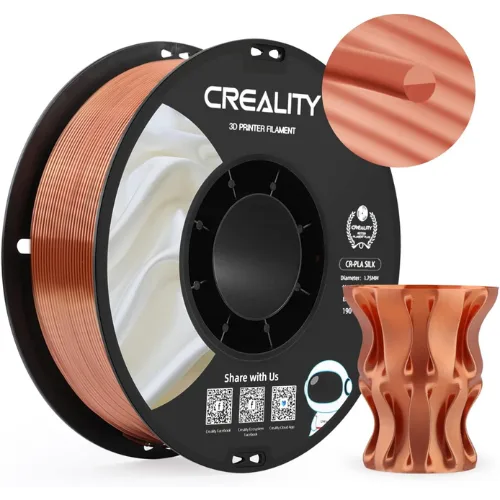 Filamento Impressão 3D Creality Cr-Silk Pla Cobre 1kg