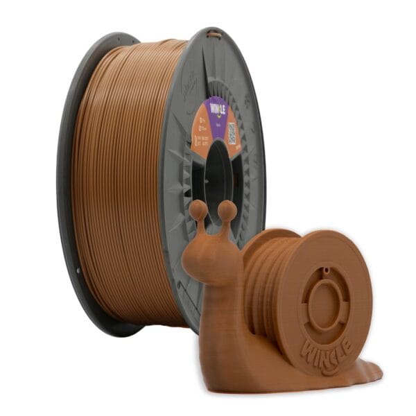 Filamento PLA HD Winkle 1,75mm Marrom Claro 1kg - Image 2