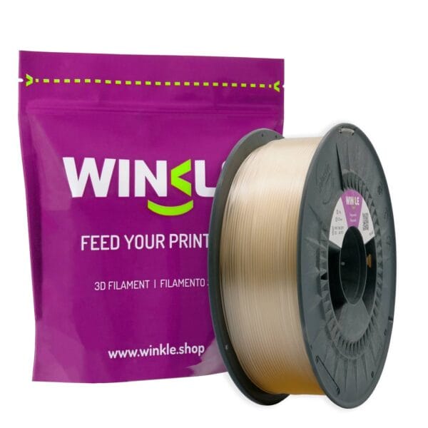 Filamento PLA HD Winkle 1,75mm Transparente 1Kg