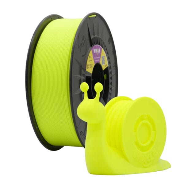 Filamento PLA HD Fluorescente Winkle 1,75 mm Amarelo 1Kg - Image 2