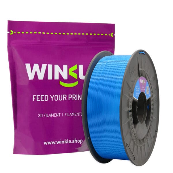 Filamento PLA High Speed Winkle 1,75 mm Azul Celeste 1Kg