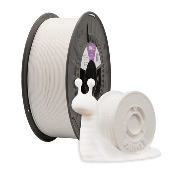 Filamento PLA High Speed Winkle 1,75 mm Branco Glacial 1Kg - Image 2