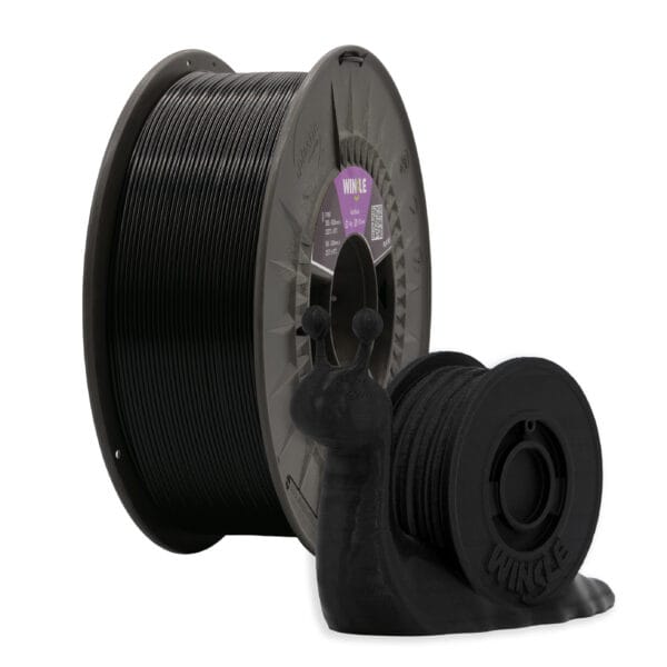 Filamento PLA High Speed Winkle 1,75 mm Preto Jato 1Kg - Image 2