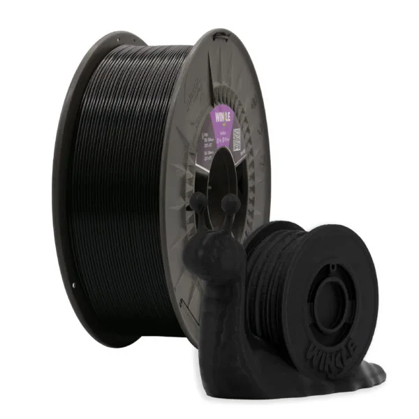Filamento PLA High Speed Winkle 1,75 mm Preto Jato 1Kg - Image 2