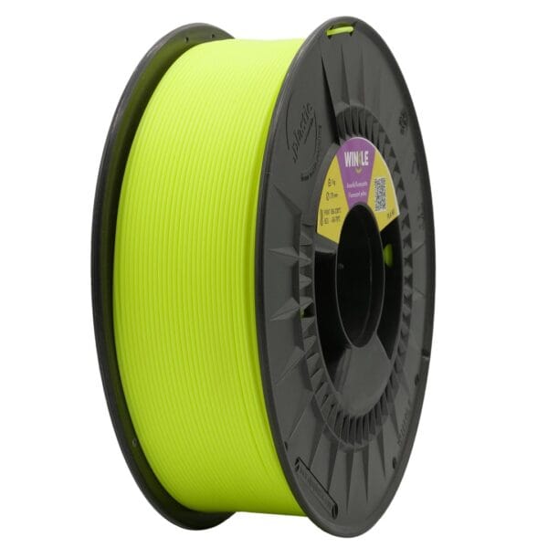 Filamento PLA HD Fluorescente Winkle 1,75 mm Amarelo 1Kg - Image 3