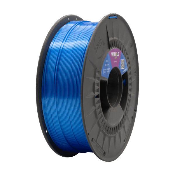 Filamento PLA Silk Winkle 1,75 mm Azul Aço 1Kg - Image 3