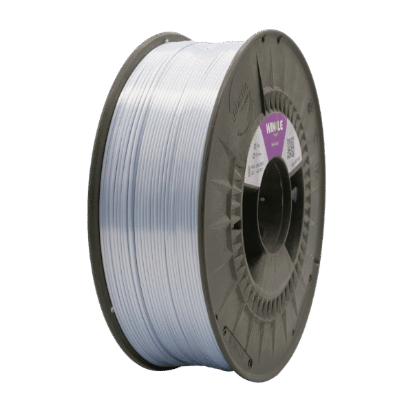 Filamento PLA Silk Winkle 1,75 mm Ouro Branco 1Kg - Image 3