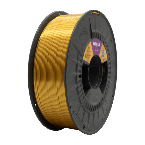 Filamento PLA Silk Winkle 1,75 mm Ouro Rei 300g - Image 3