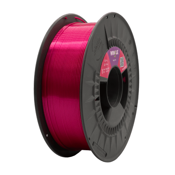 Filamento PLA Silk Winkle 1,75 mm Rosa Rubi 1Kg - Image 2