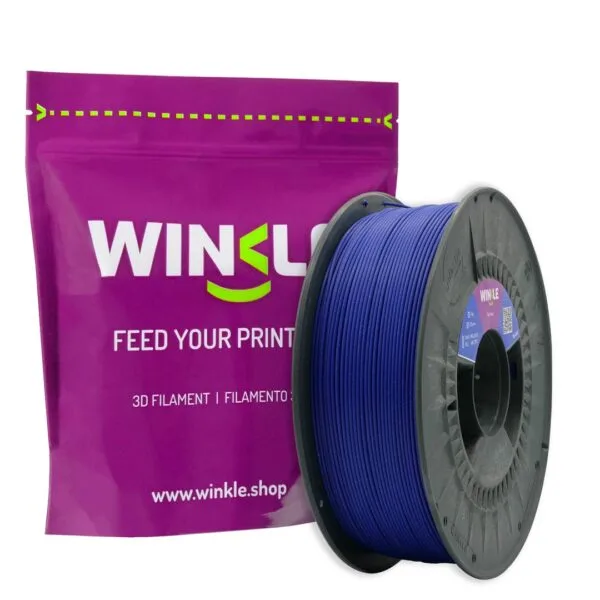 Filamento PLA HD Glitter (partículas) Winkle 1,75mm Azul Noite 1Kg