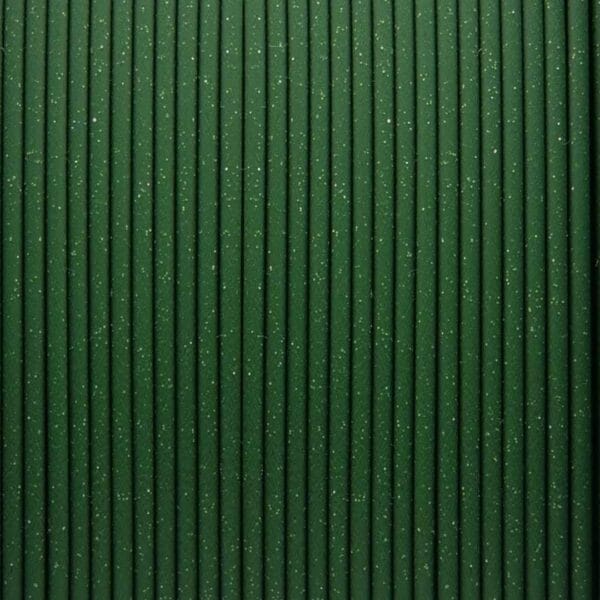 Filamento PLA HD Glitter (partículas) Winkle 1,75mm Verde Escuro 1Kg - Image 4