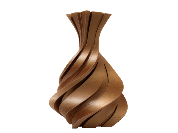 Filamento PLA Silk Winkle 1,75 mm Cobre Antigo 300g - Image 5