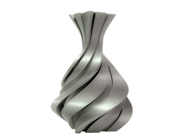 Filamento PLA Silk Winkle 1,75 mm Prata Mercúrio 1Kg - Image 5