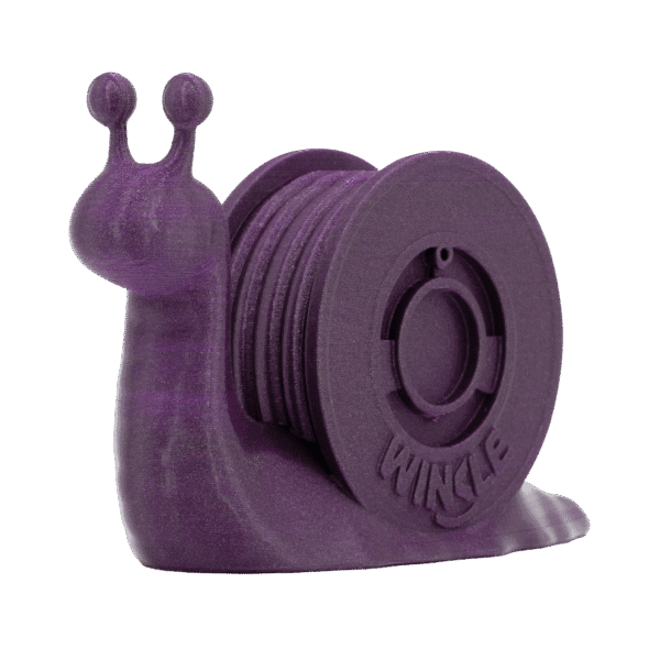 Filamento PLA HD Glitter (partículas) Winkle 1,75mm Purpura 1Kg - Image 5