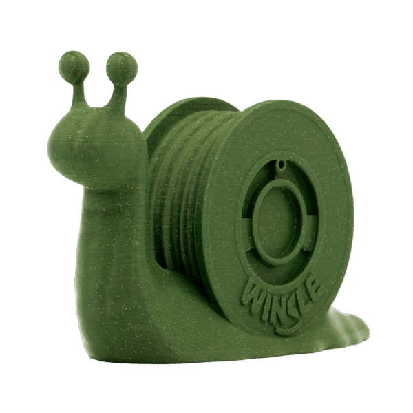 Filamento PLA HD Glitter (partículas) Winkle 1,75mm Verde Escuro 1Kg - Image 5