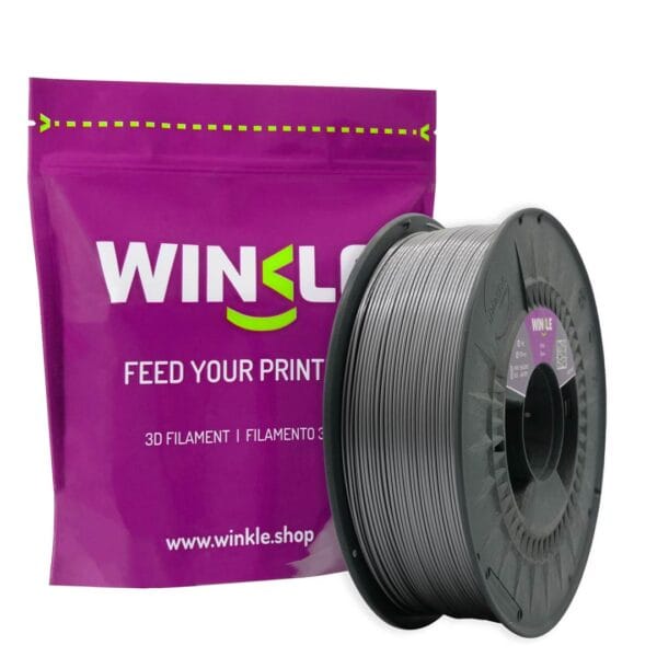 Filamento PETG Winkle 1,75 mm Prata 1kg