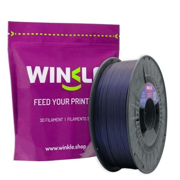 Filamento PLA Interferência Metalizado Winkle 1,75mm Azul Galaxia 1Kg
