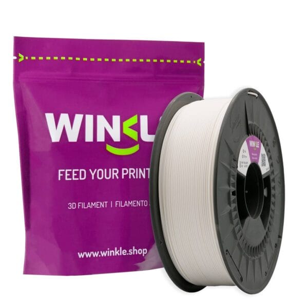 Filamento ABS Winkle 1,75 mm Branco 1kg