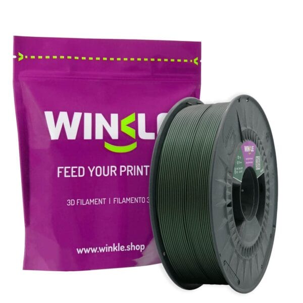 Filamento PLA Interferência Metalizado Winkle 1,75mm Verde Esmeralda 1Kg