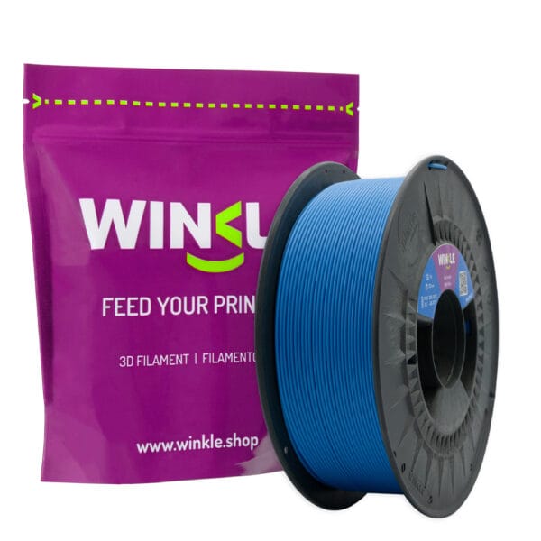 Filamento PLA MATE Winkle 1,75mm Azul Cobalto 1Kg