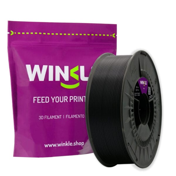 Filamento PP Polipropileno Winkle 1,75 mm Preto 700g