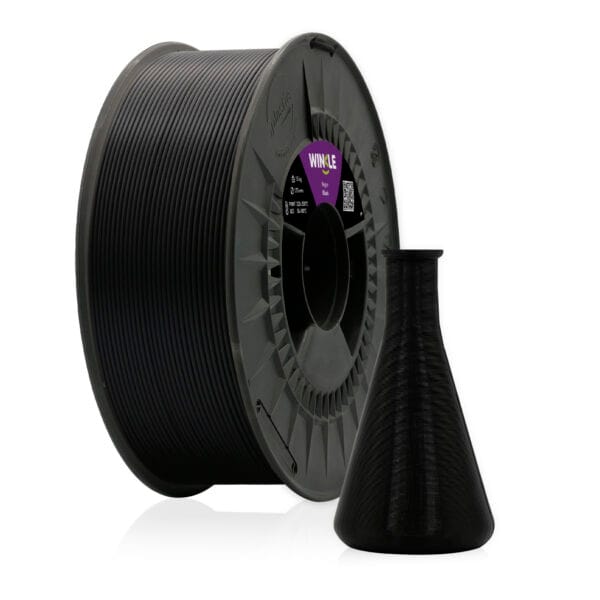 Filamento PP Polipropileno Winkle 1,75 mm Preto 700g - Image 3