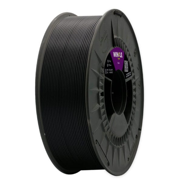 Filamento PP Polipropileno Winkle 1,75 mm Preto 700g - Image 2