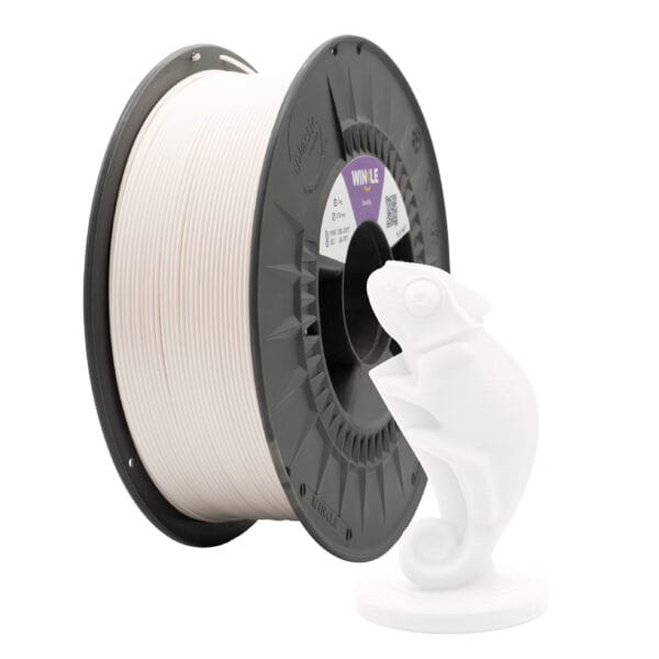Filamento PLA MATE Winkle 1,75mm Branco Nata 1Kg - Image 3