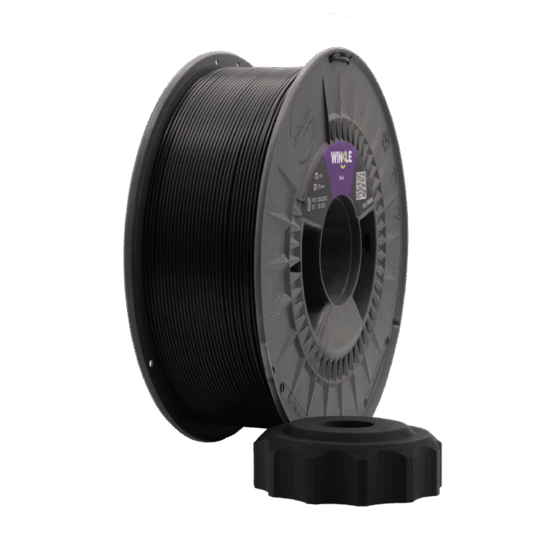 Filamento PLA Tough Resistente Winkle 1,75 mm Preto 300g - Image 3