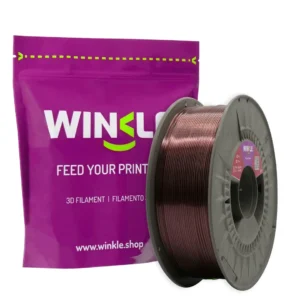 Filamento PETG Cristal Translucido Winkle 1kg Várias Cores