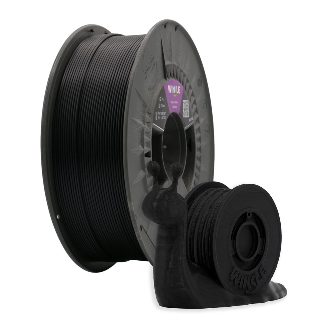 Filamento ASA Silk Winkle Preto