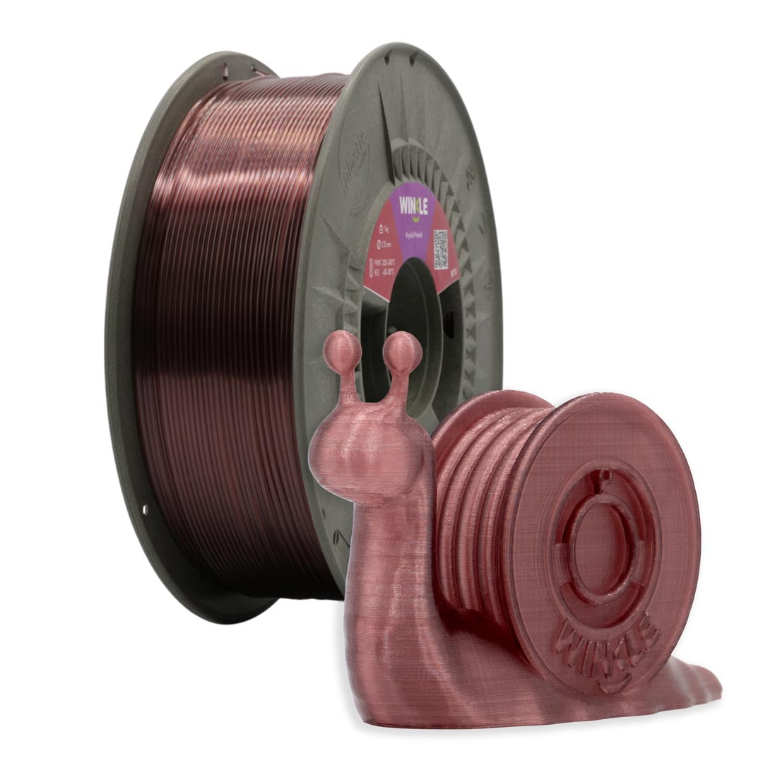 Filamento PETG Translúcido Winkle Bronze Malva - Imagem 4