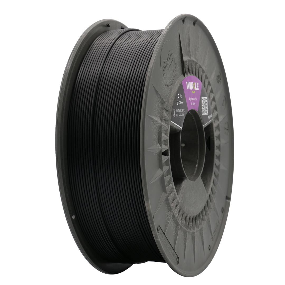 Filamento ASA Silk Winkle Preto - Imagem 3