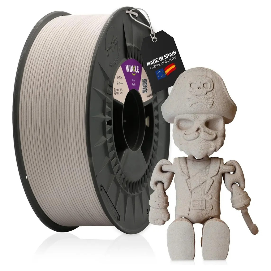 Filamento PLA Madeira Wood Winkle Arce