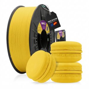 Filamento PLA Pastel Winkle Amarelo Cúrcuma