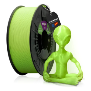 Filamento PLA HD Fosforescente Winkle Verde Alien