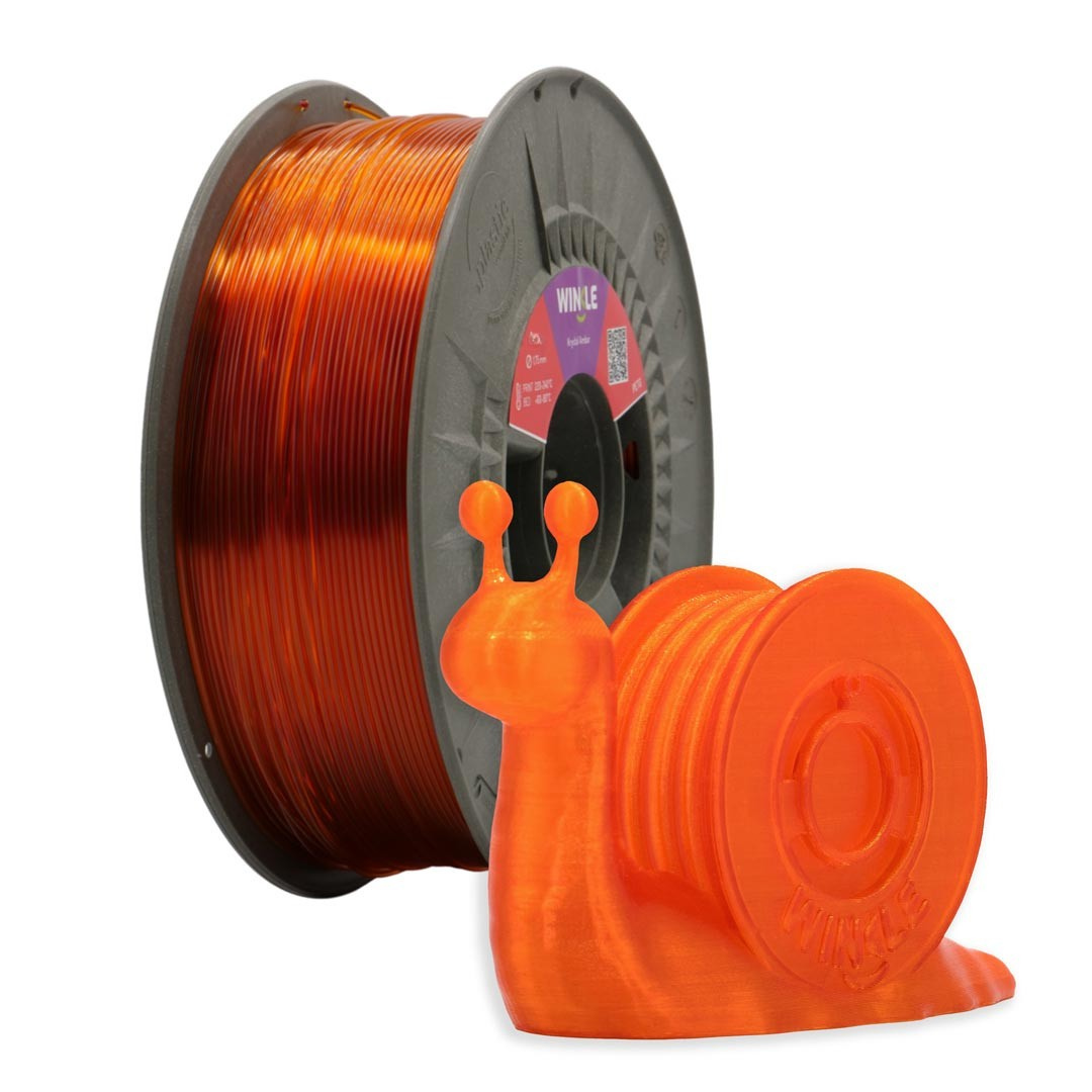 Filamento PETG Translúcido Winkle Laranja - Imagem 4