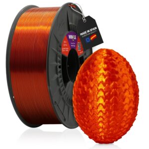 Filamento PETG Translúcido Winkle Laranja